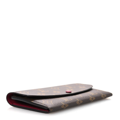 Louis Vuitton Monogram Emilie Wallet Fuchsia 4 of 6
