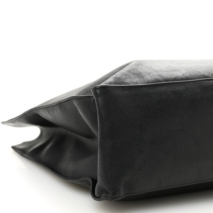 Chanel Lambskin CC Tote Black 10 of 11