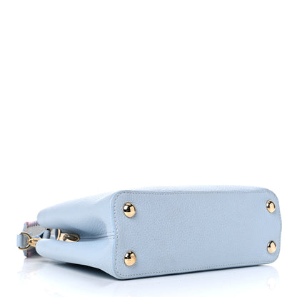 Louis Vuitton Taurillon Capucines BB Wisteria Light Blue 3 of 11