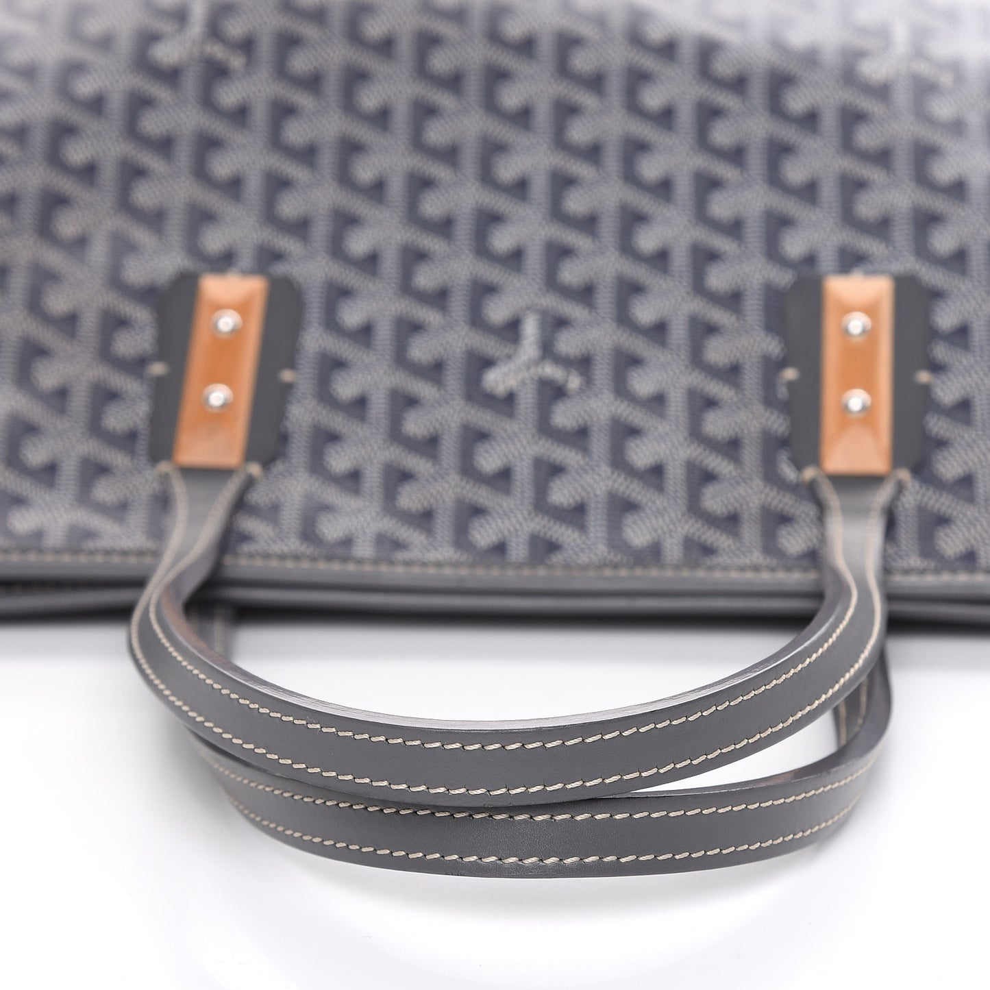 Goyardine Marquises Tote Grey