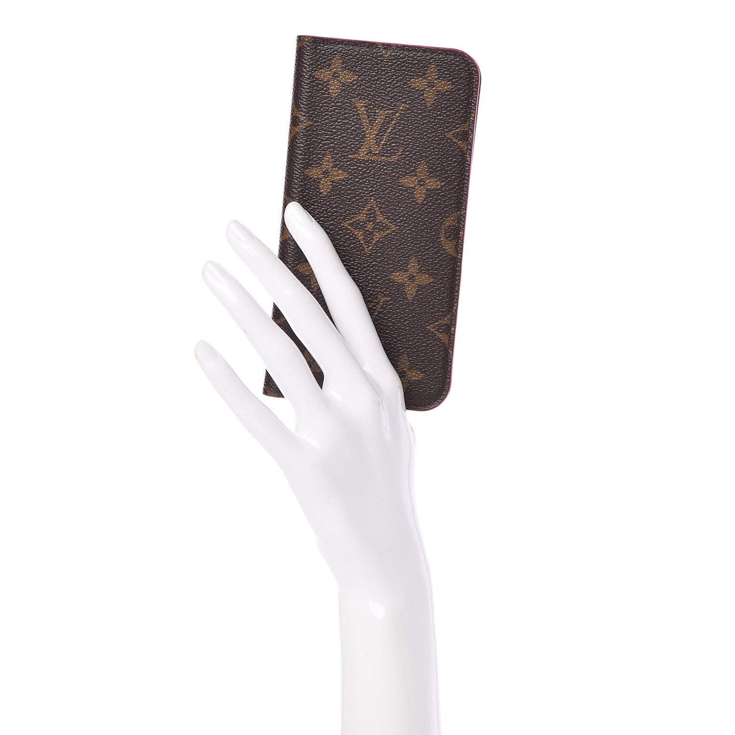 Louis Vuitton Monogram iPhone X Folio Case Rose Pop 2 of 12