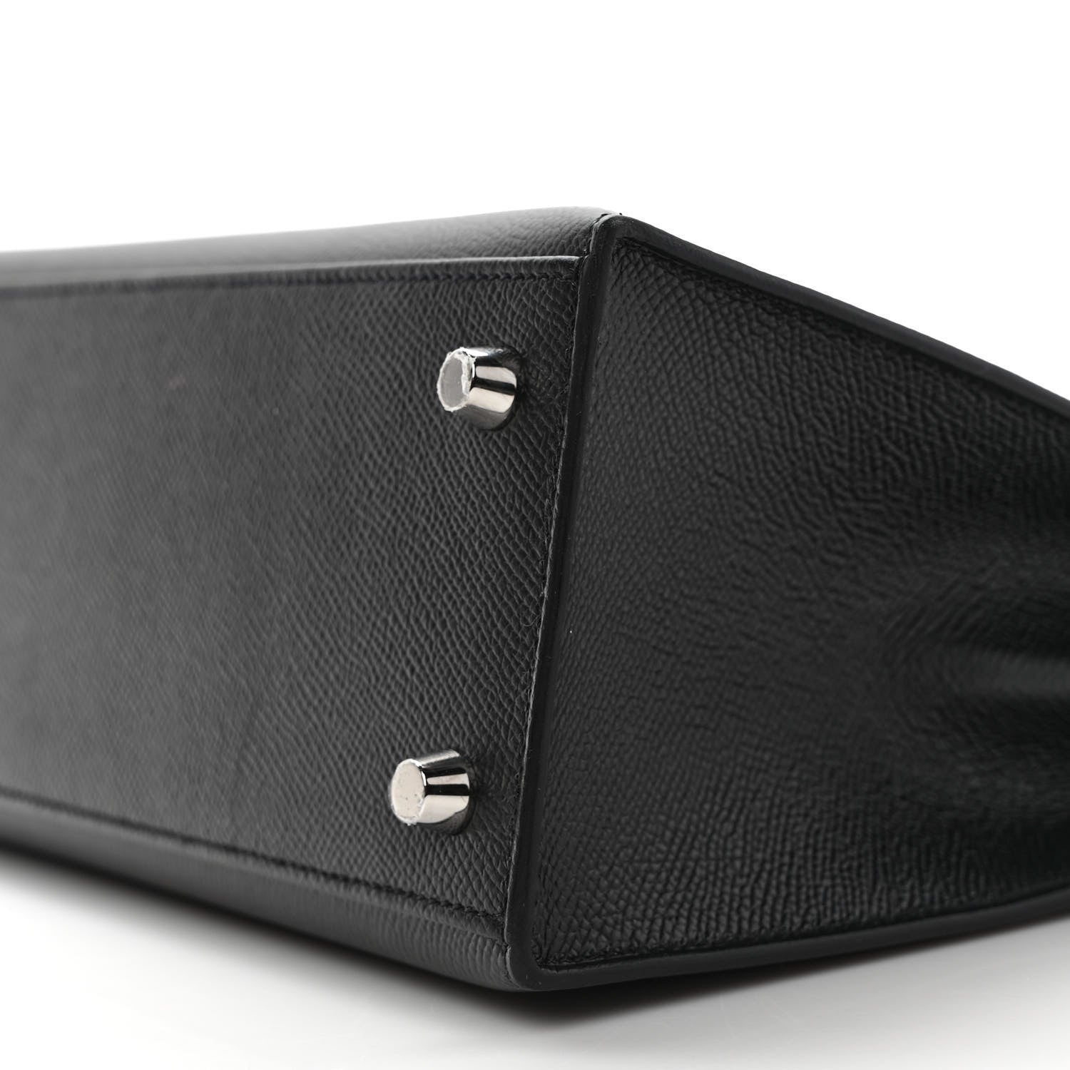 Hermes Epsom Kelly Sellier 25 Black 7 of 7