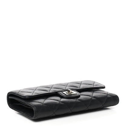 Chanel Caviar Reissue Classic Wallet Black 4 of 11