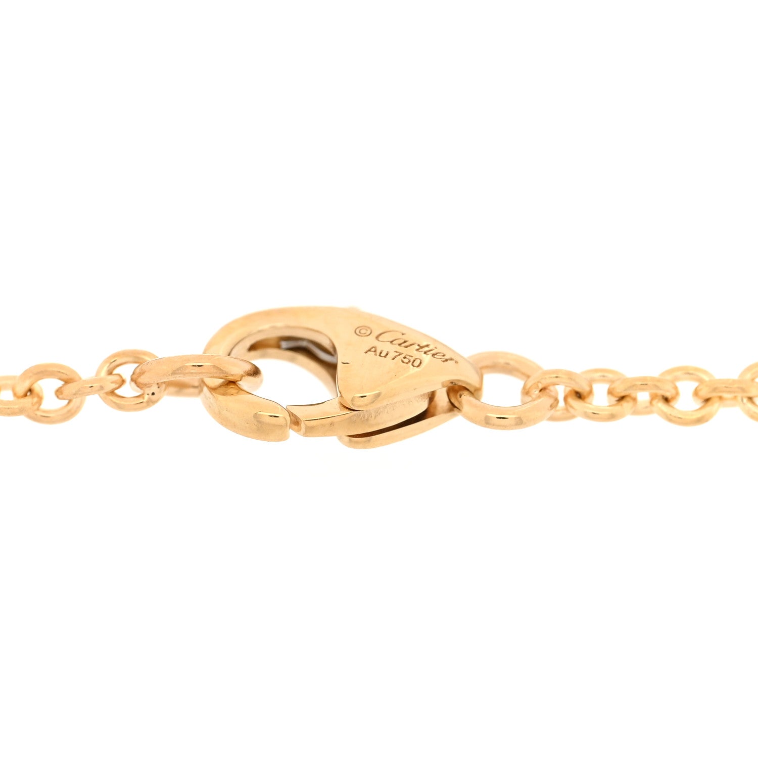 Cartier 18K Yellow Gold Interlocking LOVE Bracelet 3 of 3
