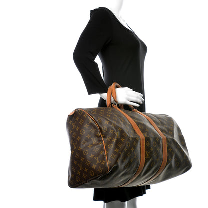 Louis Vuitton Monogram Keepall 50 2 of 14