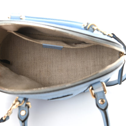 Gucci Microguccissima Mini Dome Bag Mineral Blue 5 of 13