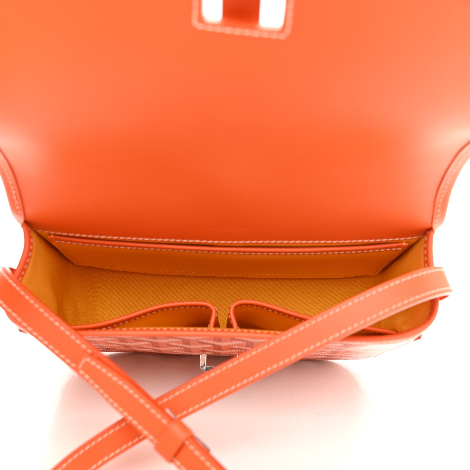 Goyard Goyardine Belvedere II PM Messenger Bag Orange 5 of 9