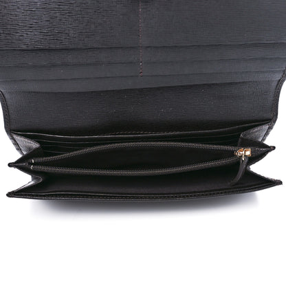 Fendi Zucca Spalmati Vitello Elite Continental Wallet Tobacco 5 of 11
