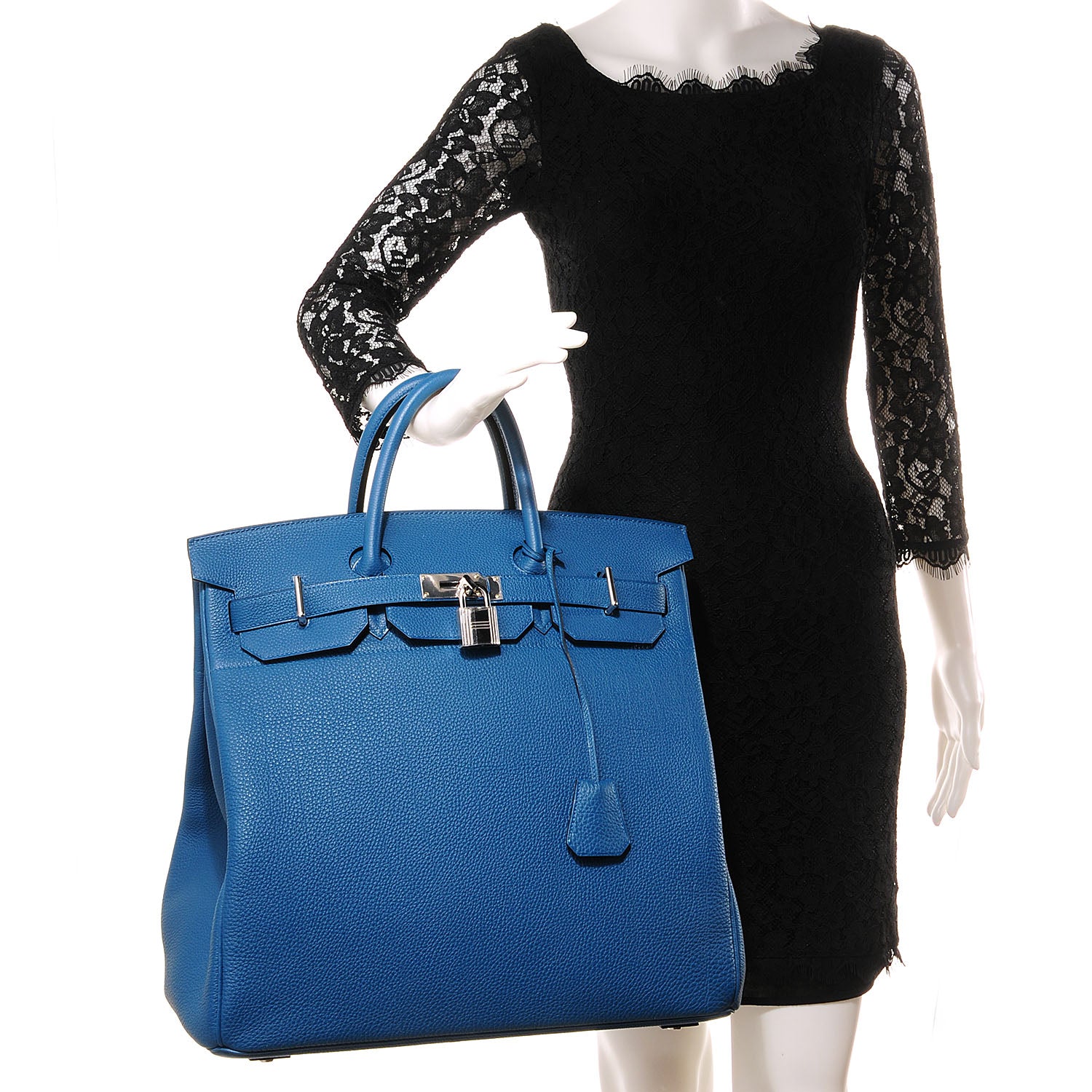 Hermes Togo HAC Birkin 40 Bleu de Galice 2 of 23