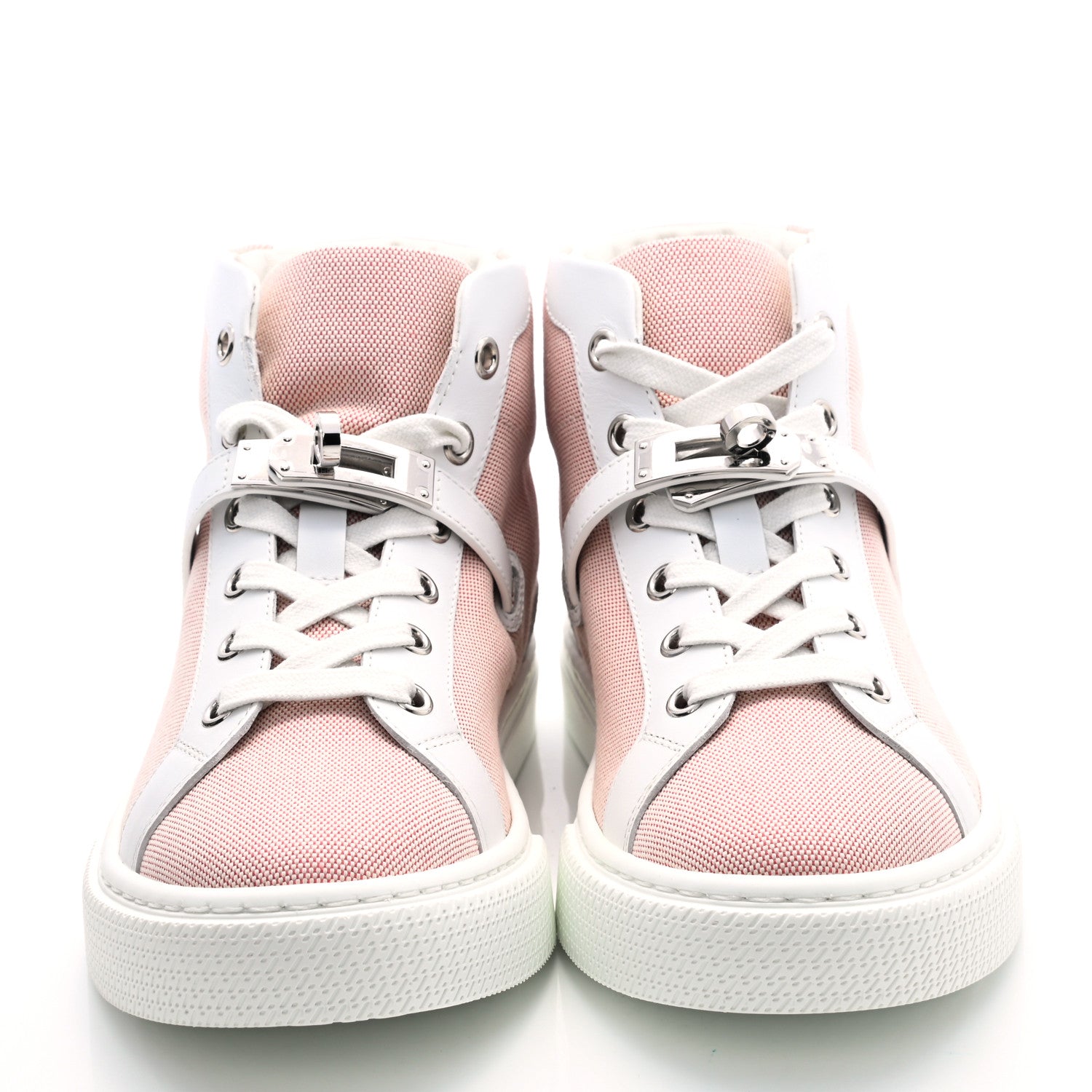 Hermes Canvas Calfskin Daydream Sneakers 35 Framboise White 2 of 9