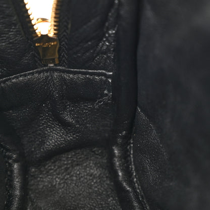 Saint Laurent Grain De Poudre Matelasse Monogram Mini Lou Camera Bag Black 11 of 13