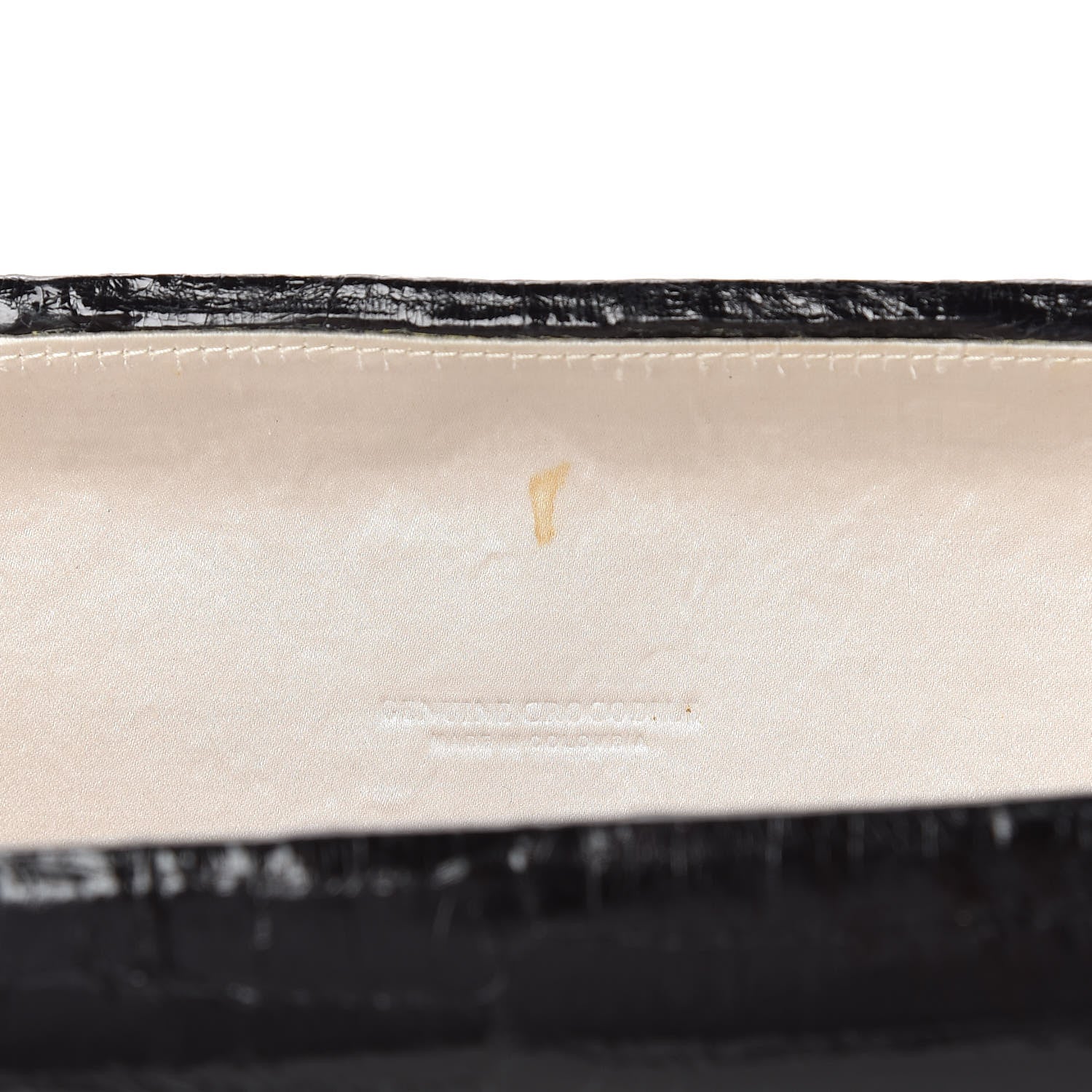 Nancy Gonzalez Crocodile Clutch Black 8 of 12