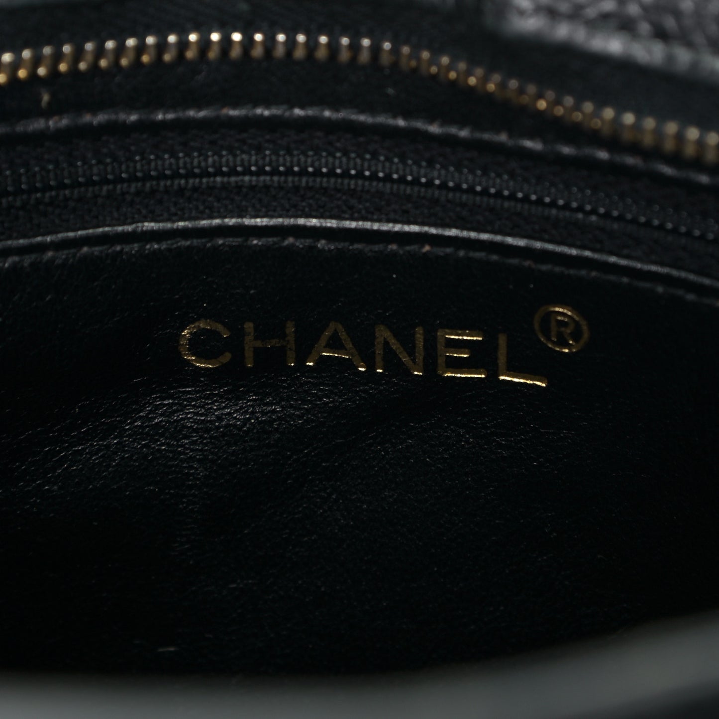 Caviar Quilted Small Shoulder Bag Black