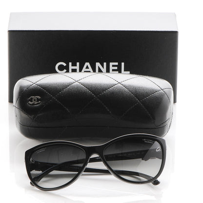 Chanel Polarized Butterfly Charms Sunglasses 5281-Q Black 8 of 8