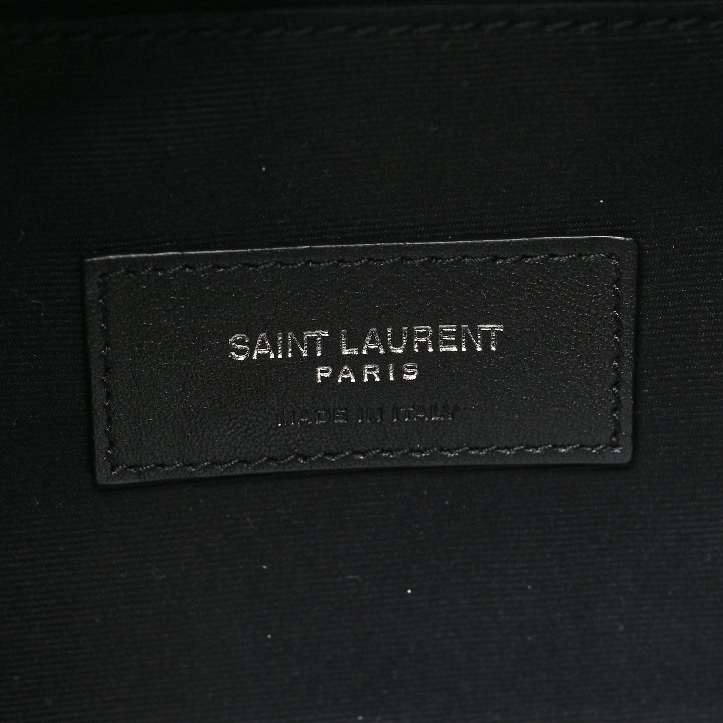 Calfskin Monogram Belt Bag Black