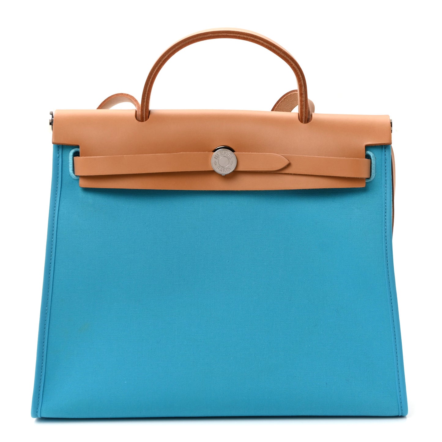 Vache Hunter Toile Herbag Zip 31 PM Bleu Azteque Menthe