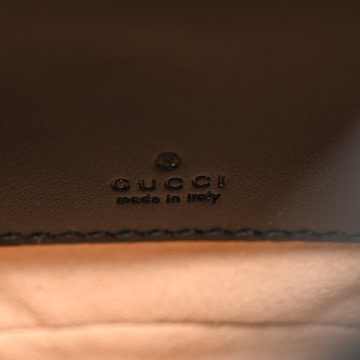 Gucci Calfskin Matelasse Mini GG Marmont 2.0 Bucket Bag Black 6 of 10