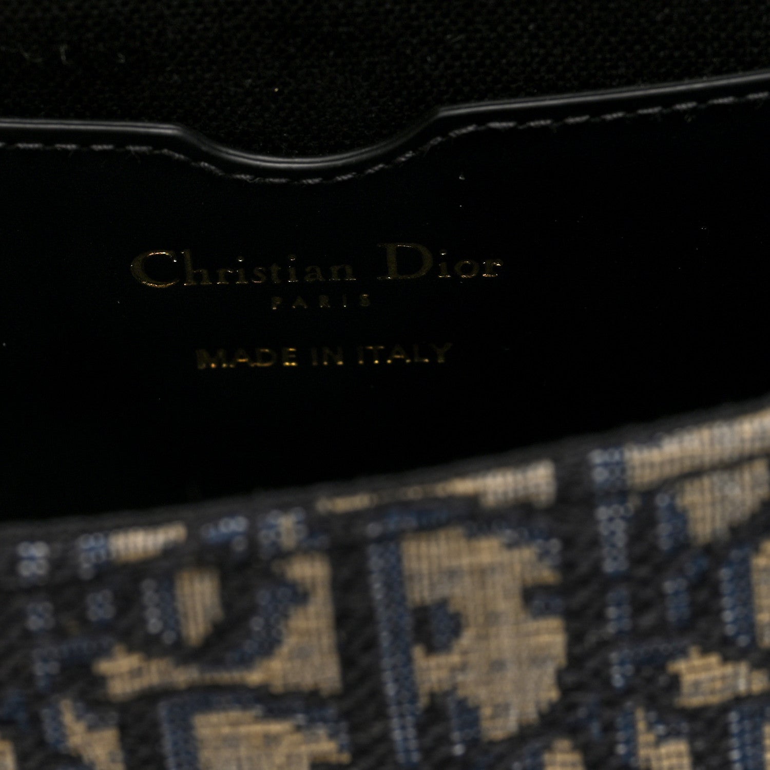 Christian Dior Oblique Bobby East West Bobby Bag Blue 6 of 9