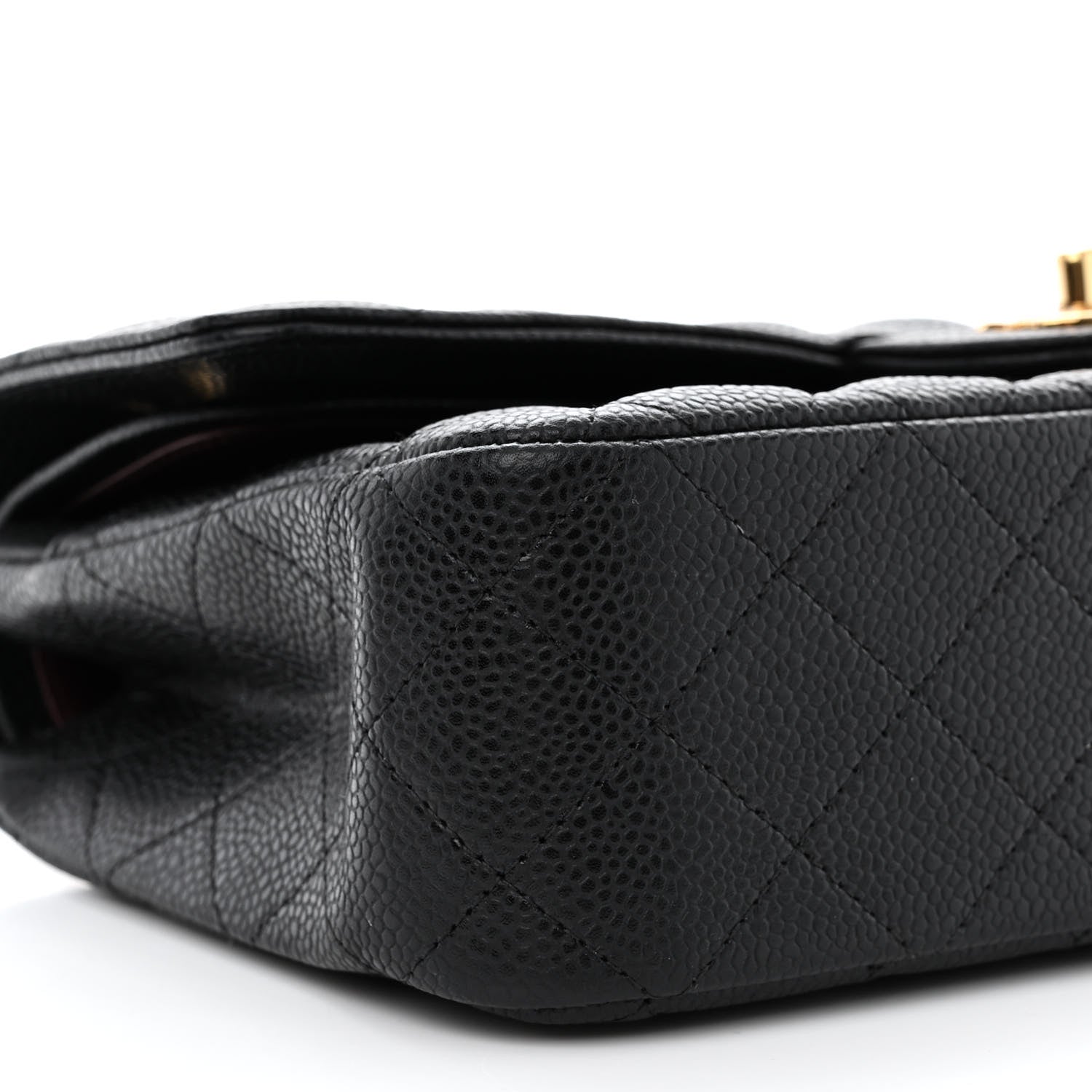 Chanel Caviar Quilted Medium Double Flap Black 9 of 11