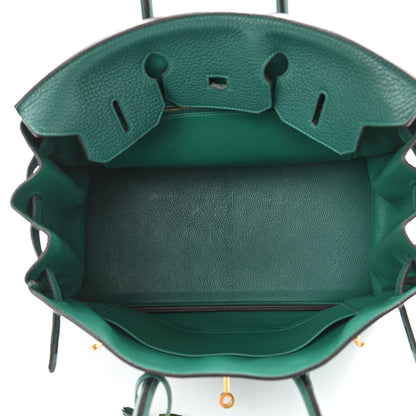 Hermes Togo Birkin 35 Malachite 4 of 23