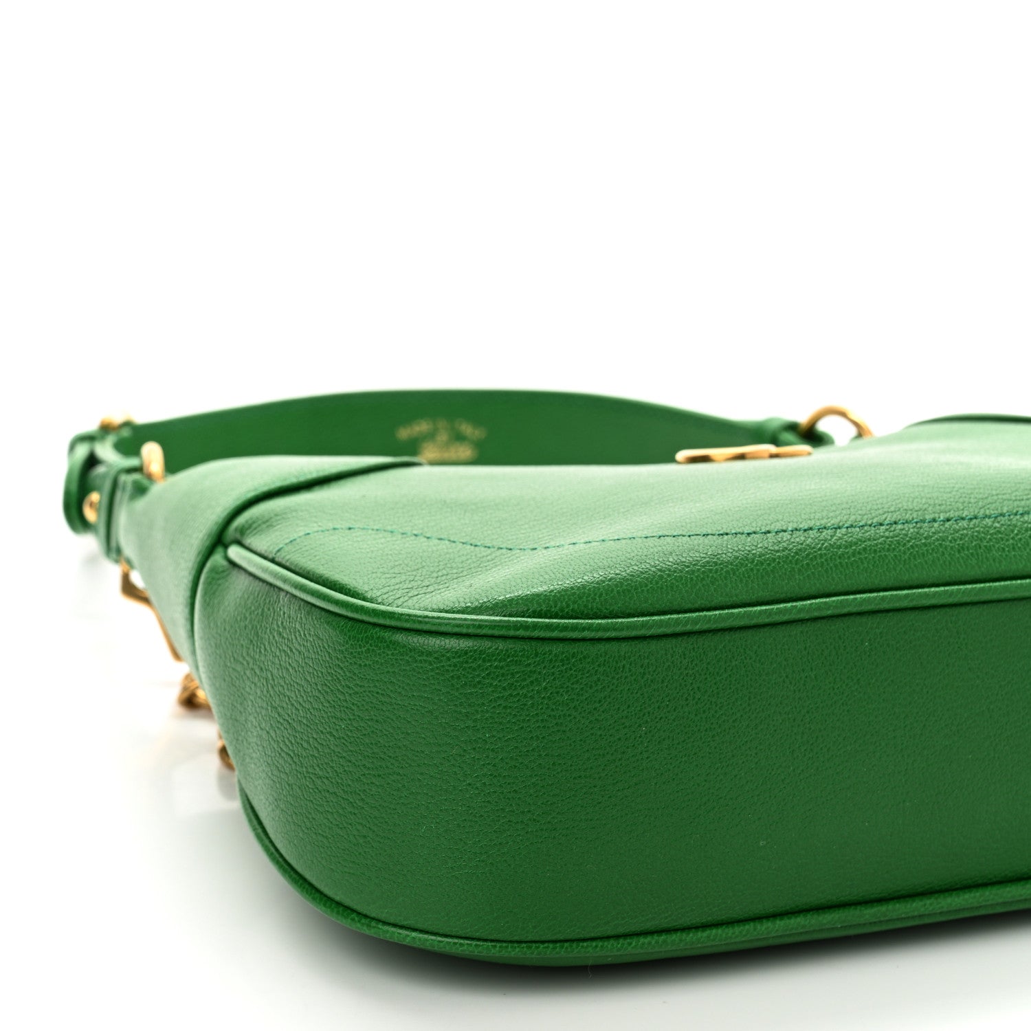Gucci Goatskin Small Aphrodite Shoulder Bag New Shamarock 10 of 11