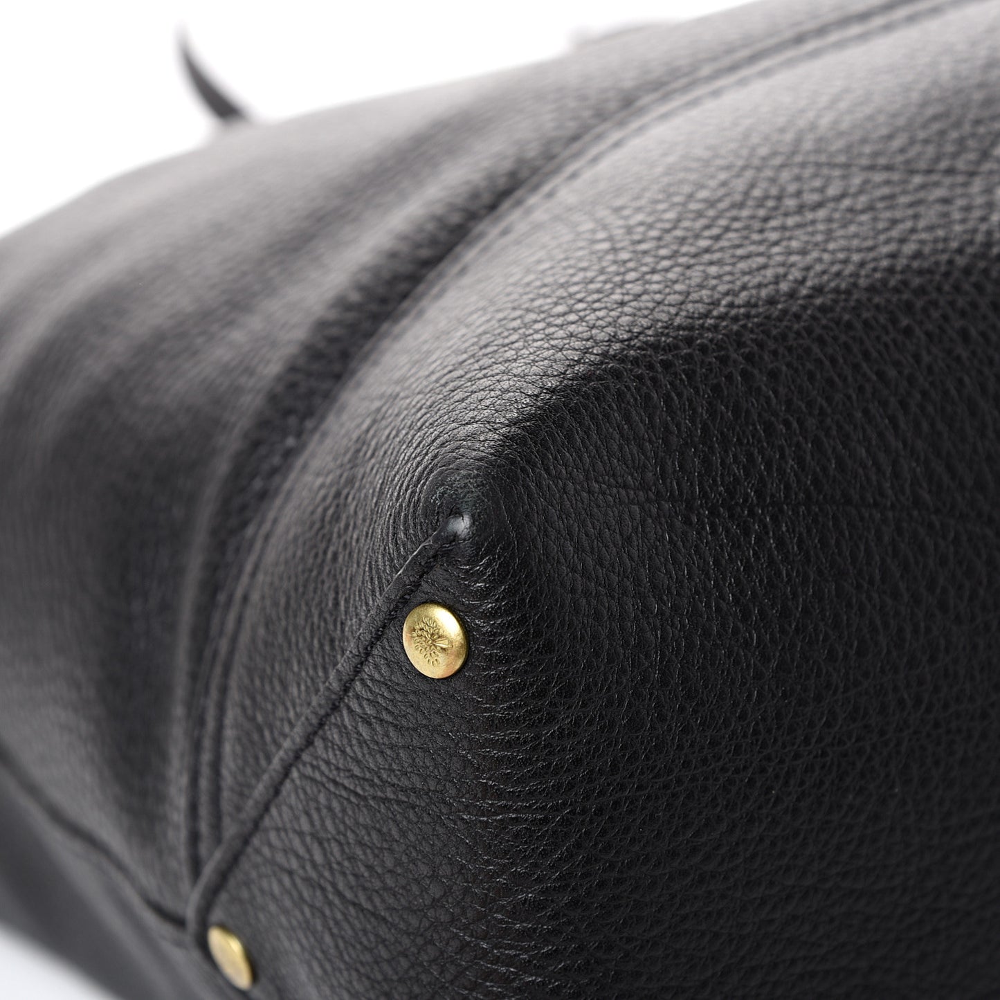 Pebbled Calfskin Effie Tote Black