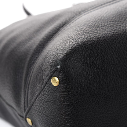 Mulberry Pebbled Calfskin Effie Tote Black 12 of 12