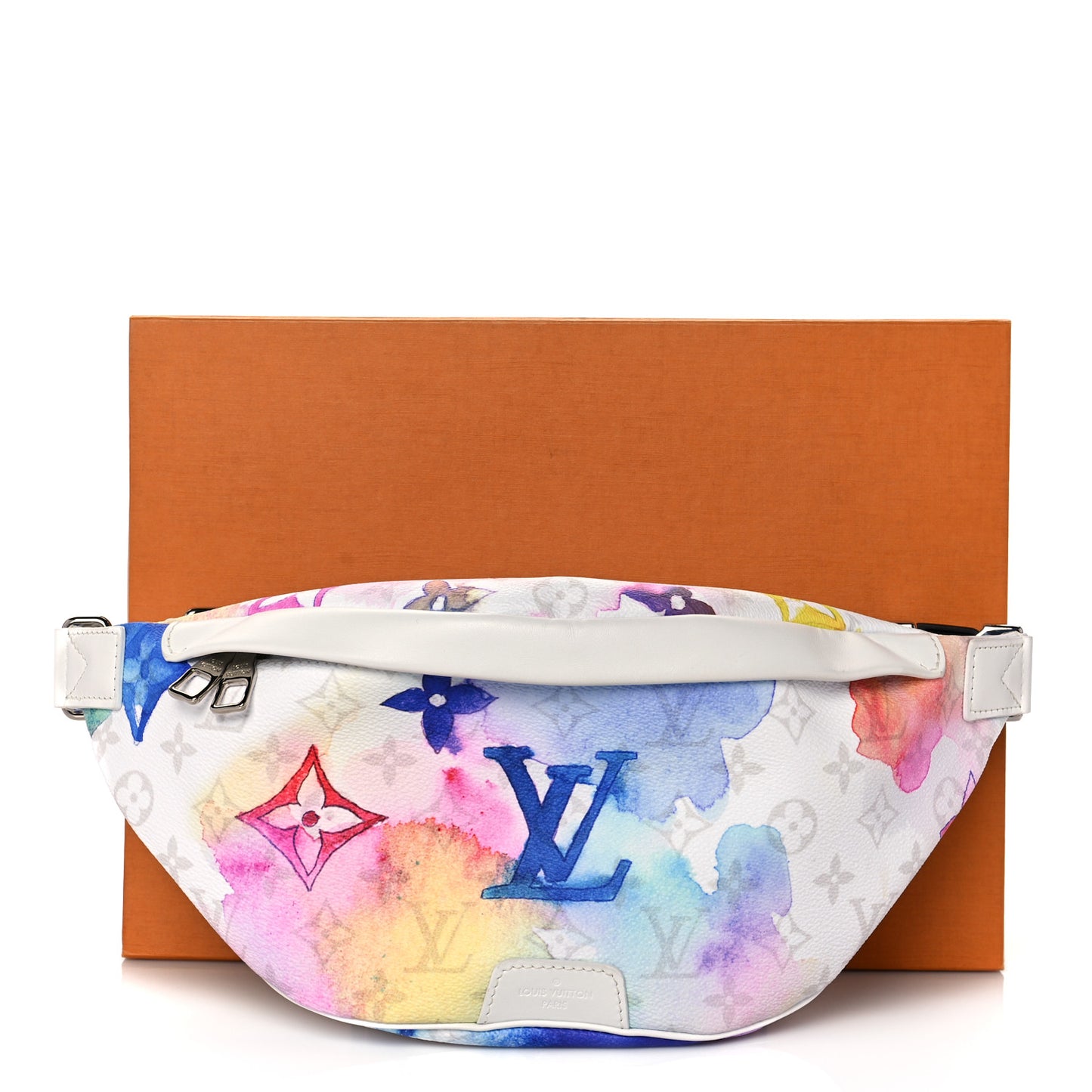 Monogram Watercolor Discovery Bumbag Multicolor