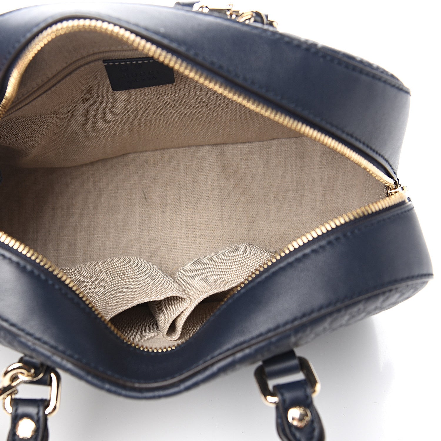 Gucci Microguccissima Medium Crossbody Bag Blue 4 of 8