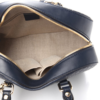 Gucci Microguccissima Medium Crossbody Bag Blue 4 of 8