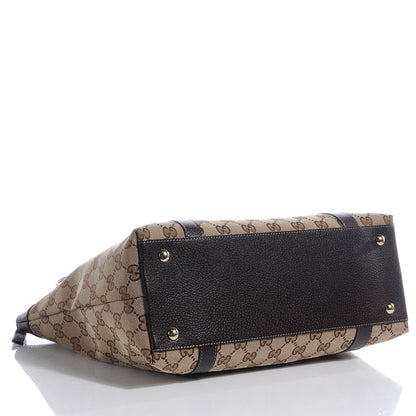 Gucci Monogram Medium Abbey Tote Brown 4 of 9