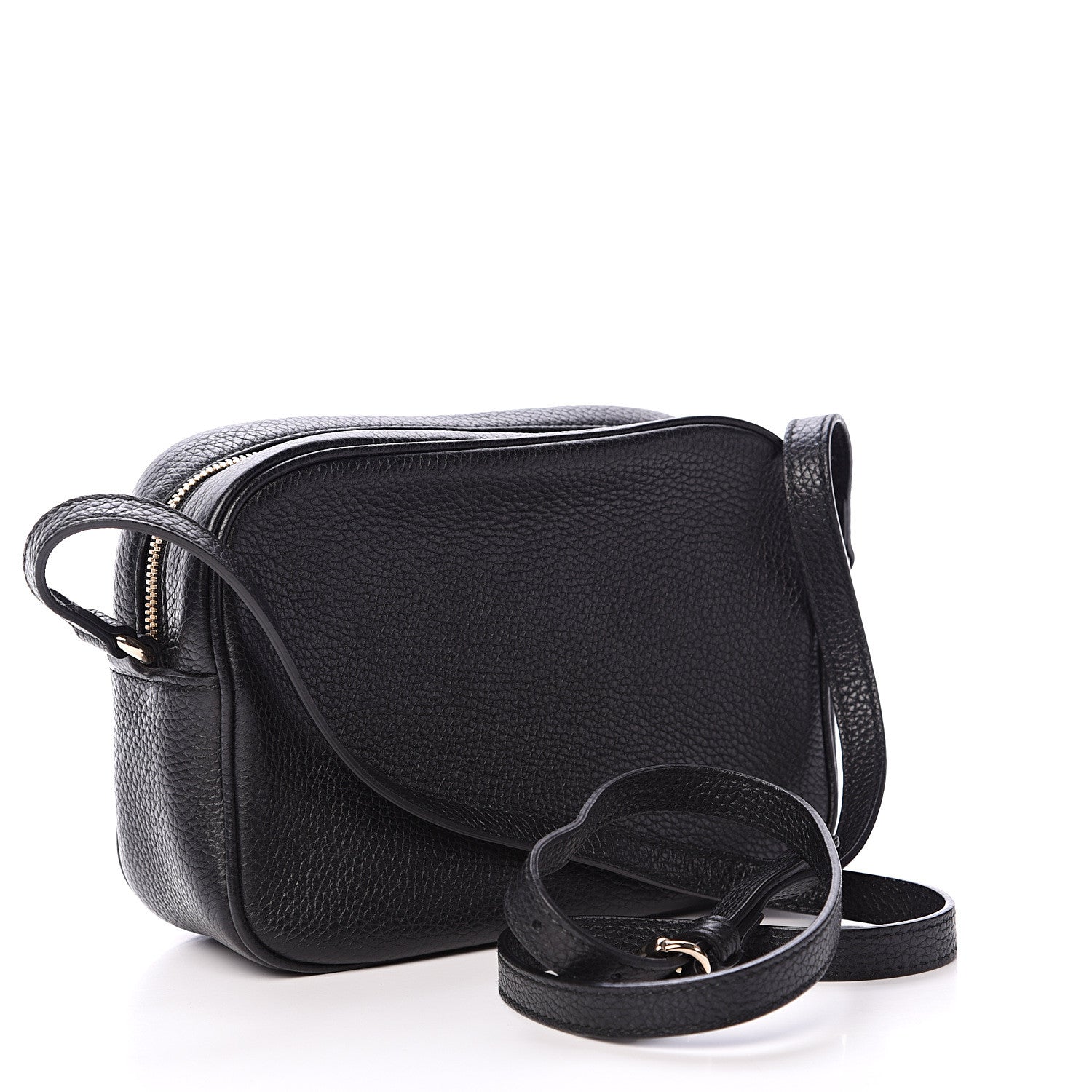 Gucci Pebbled Calfskin Small Soho Disco Bag Black 2 of 10