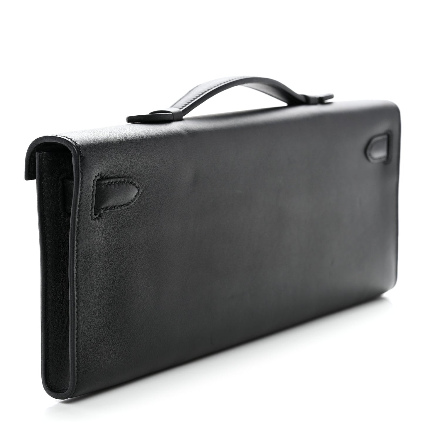 Swift Kelly Cut Clutch Pochette Black