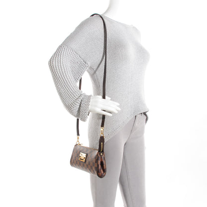 Louis Vuitton Damier Ebene Eva Clutch 2 of 7