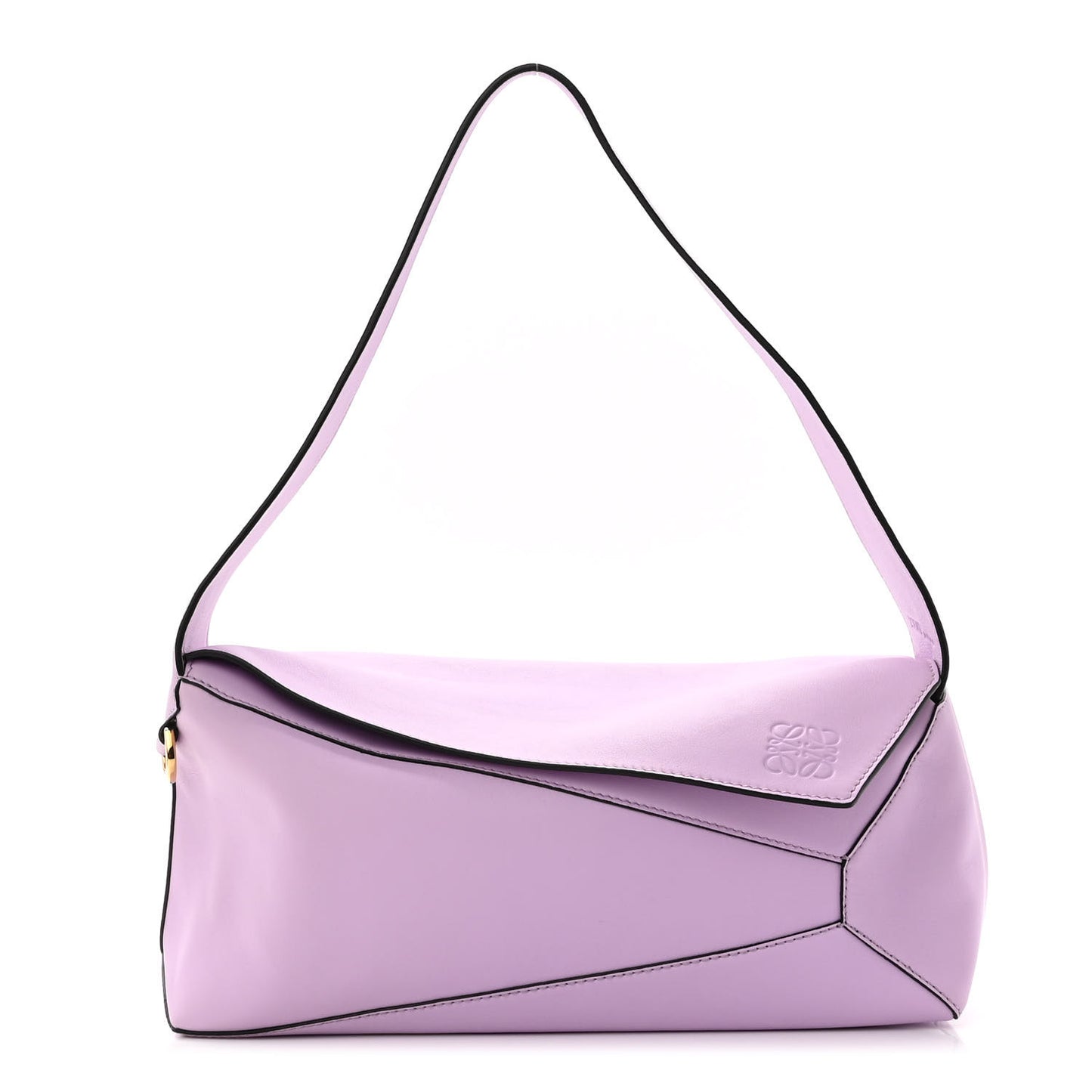 Calfskin Puzzle Hobo Bloom Orchid