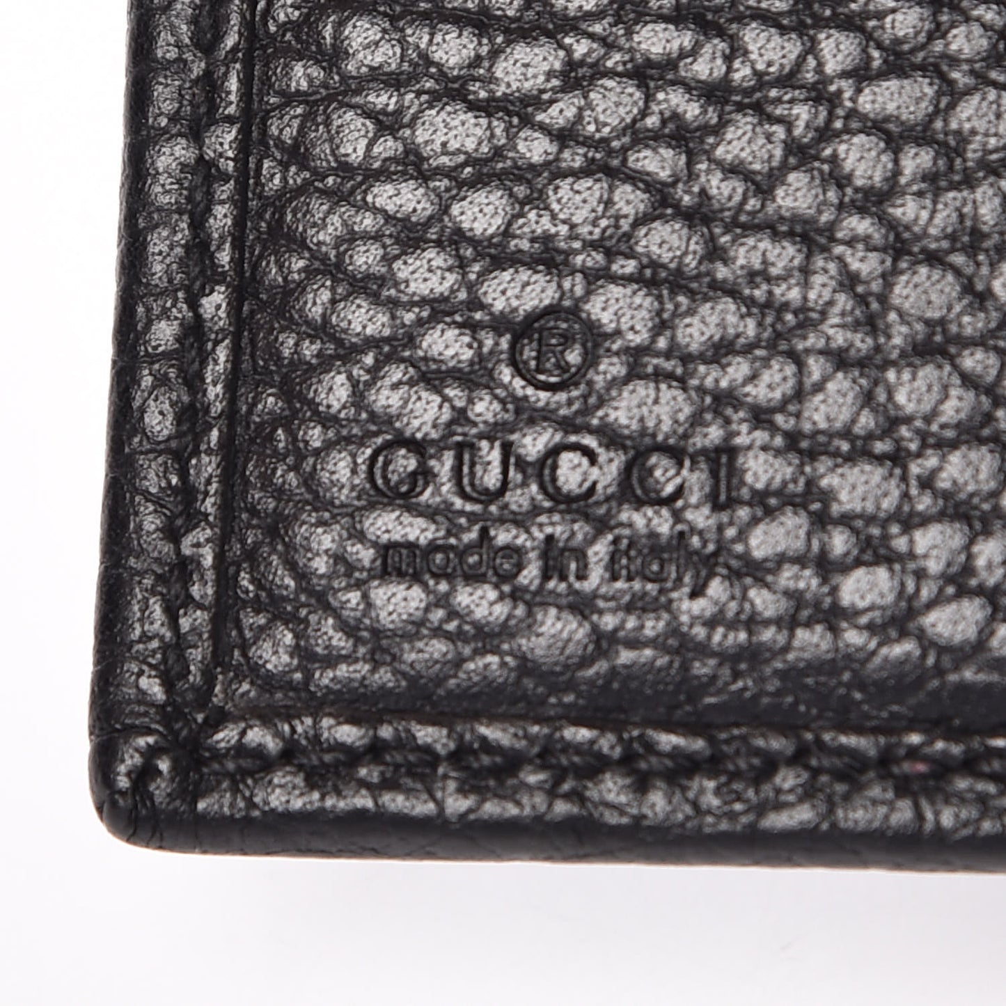 Dollar Calfskin GG Marmont French Wallet Black