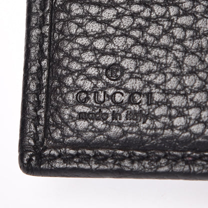 Gucci Dollar Calfskin GG Marmont French Wallet Black 7 of 9