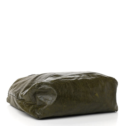 Balenciaga Agneau Classic Hardware Day Hobo Olive 4 of 17