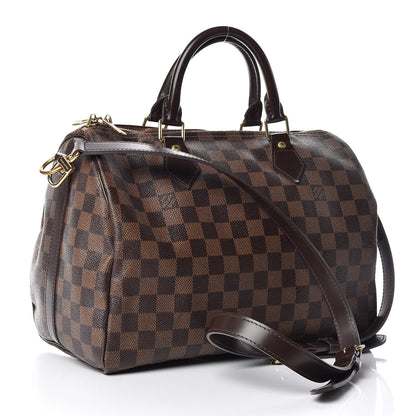 Louis Vuitton Damier Ebene Speedy Bandouliere 30 4 of 12