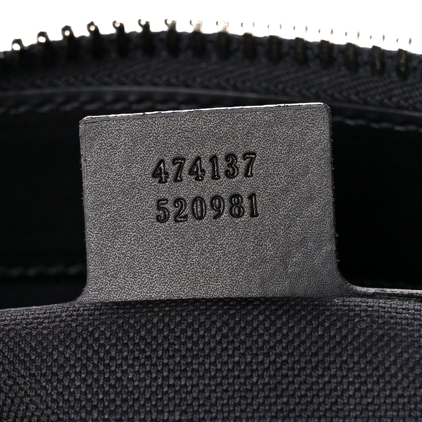 GG Supreme Monogram Appia Calfskin Web Flat Messenger Bag Black Grey