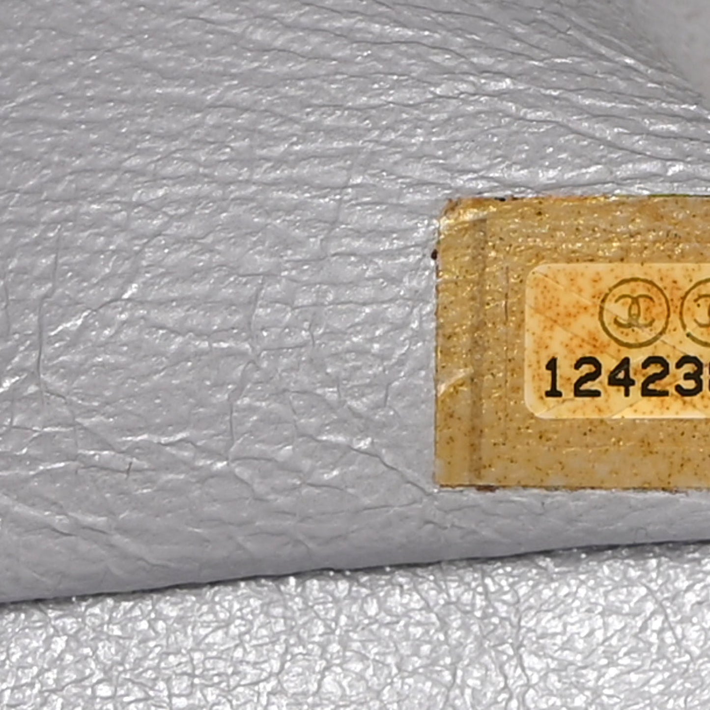 Metallic Aged Calfskin Quilted 2.55 Reissue 227 Flap Silver