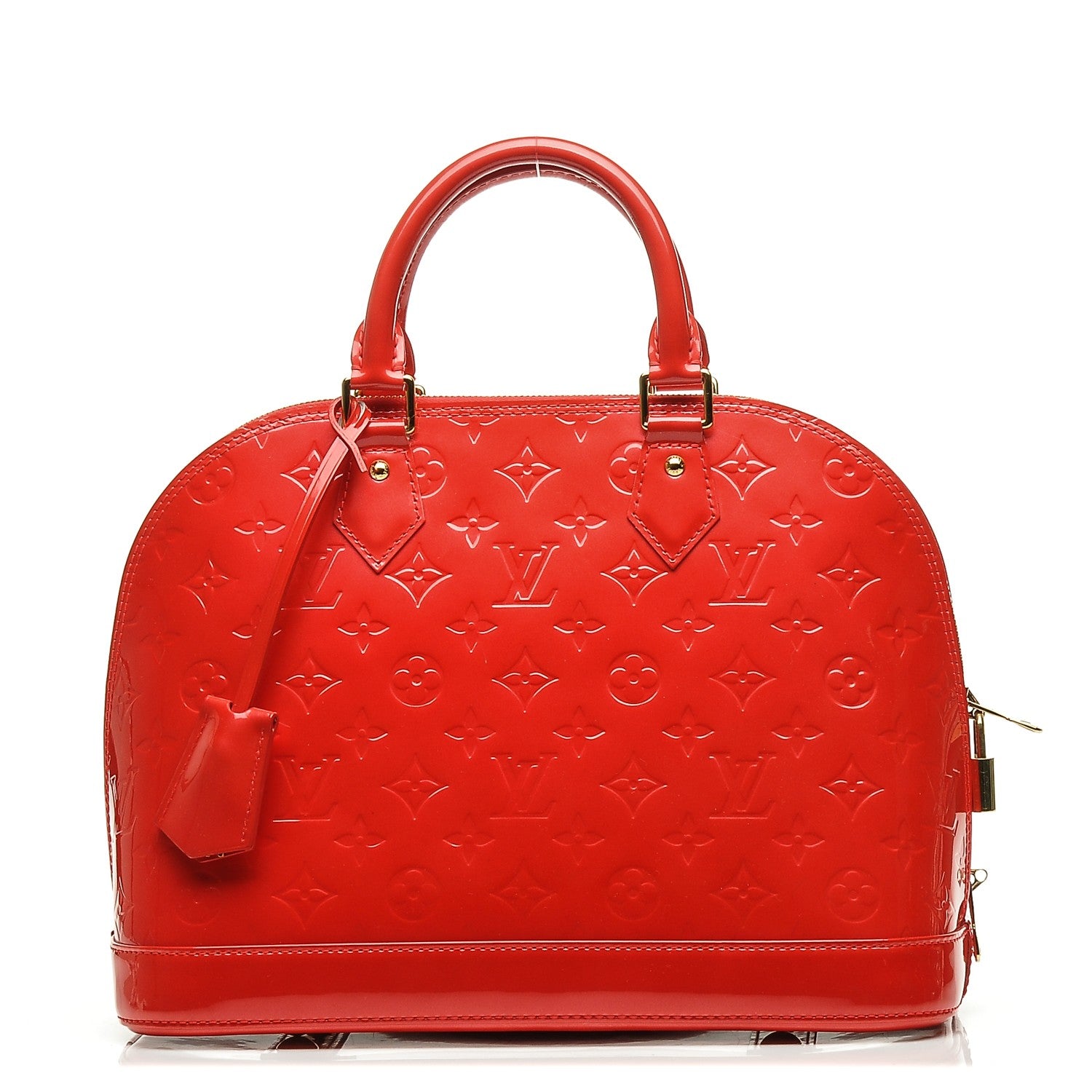 Louis Vuitton Vernis Alma PM Rouge Grenadine 1 of 8