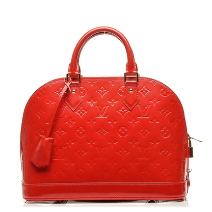 Louis Vuitton Vernis Alma PM Rouge Grenadine 1 of 8