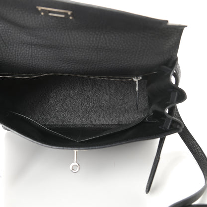 Hermes Togo Kelly Retourne 28 Black 6 of 11