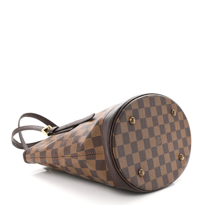 Louis Vuitton Damier Ebene Marais Bucket 23 5 of 10