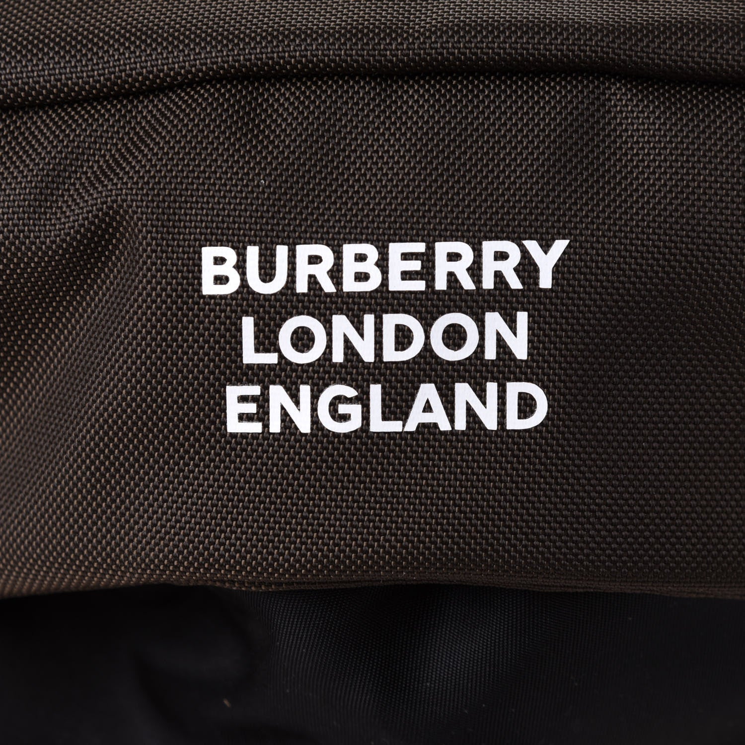Burberry Nylon Medium Leo Sling Bag Black Yellow Grey 7 of 9