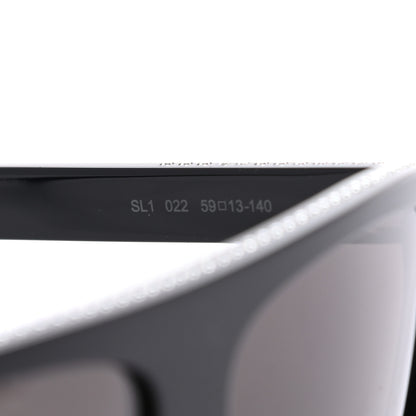 Saint Laurent Studded Sunglasses SL1 022 Black 6 of 7
