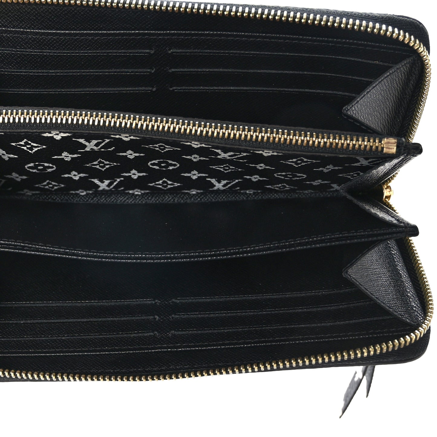 Monogram Giant Jungle Zippy Wallet Black
