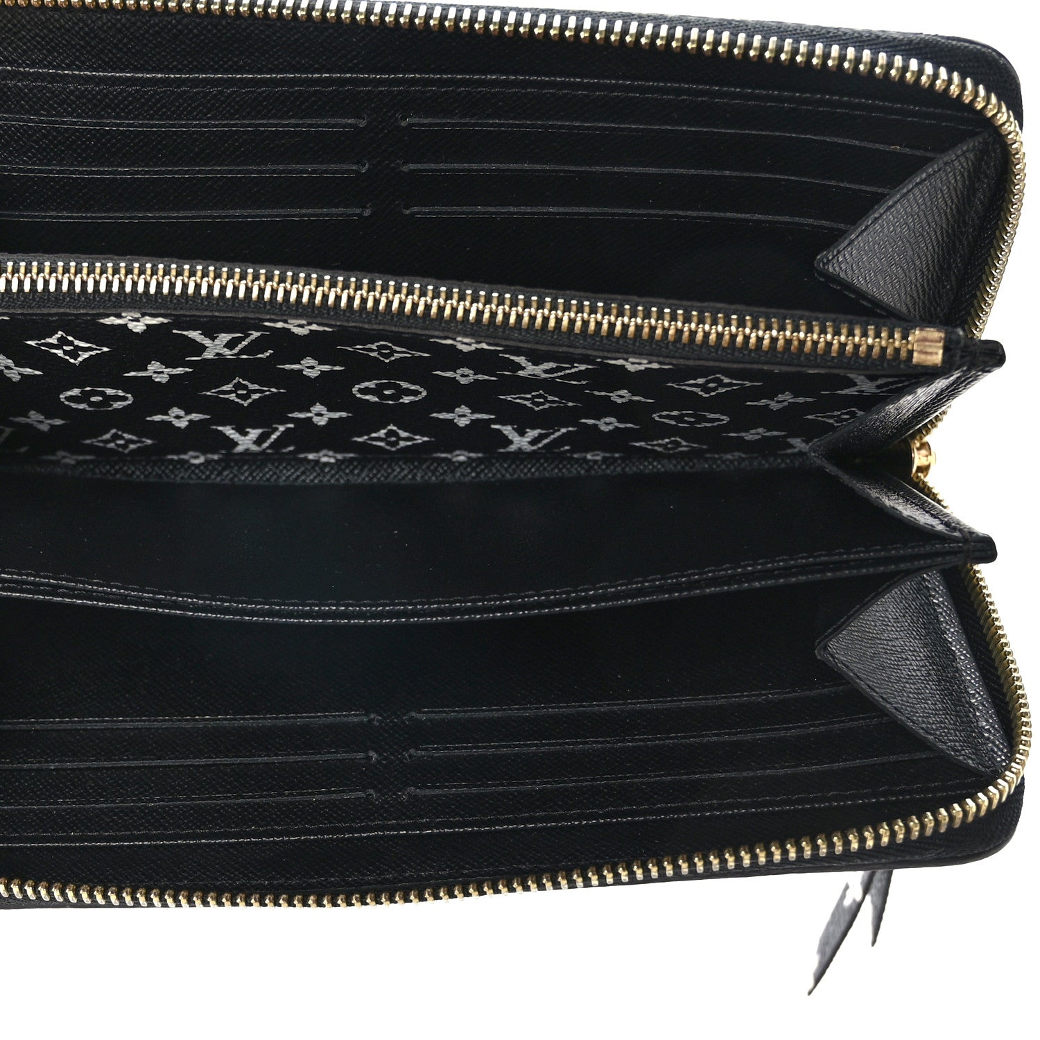 Louis Vuitton Monogram Giant Jungle Zippy Wallet Black 5 of 8
