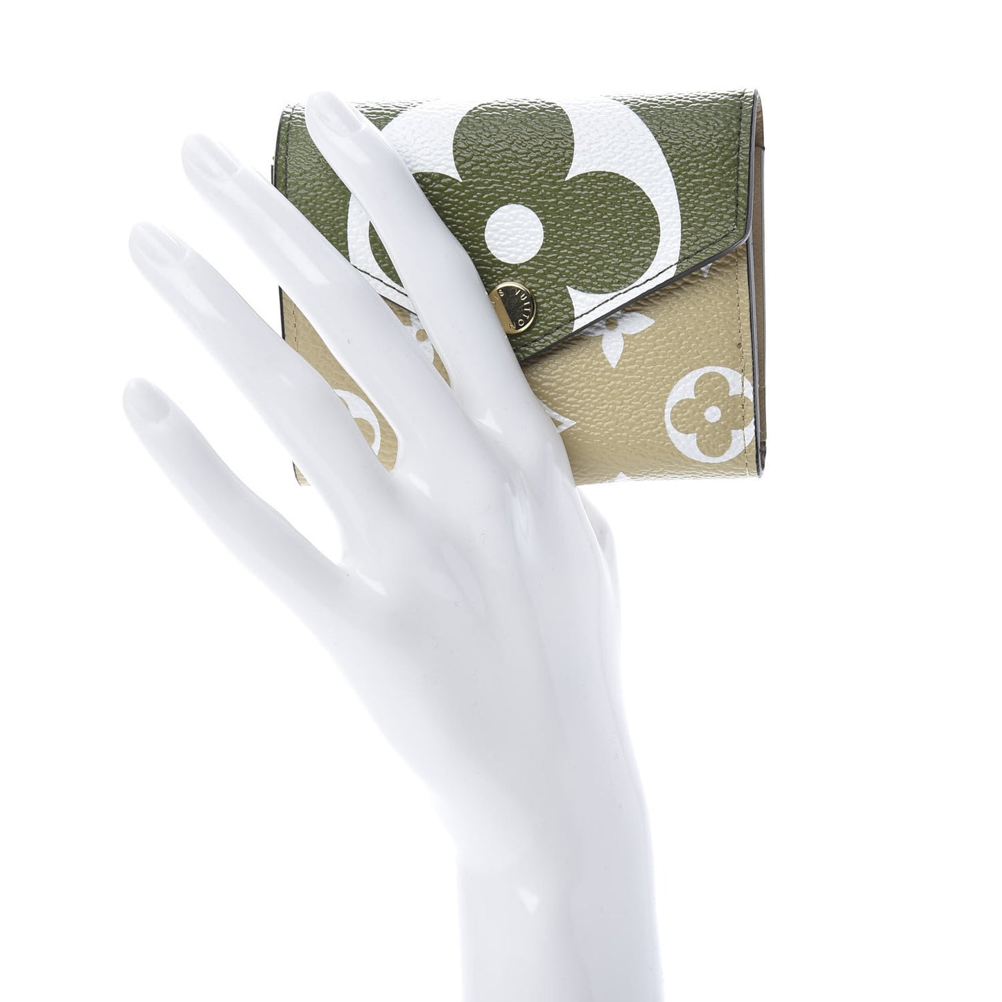 Monogram Giant Zoe Wallet Kaki